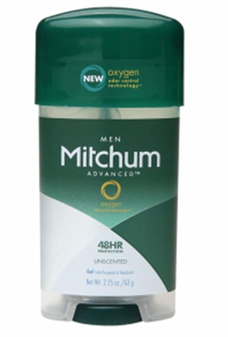 Mitchum Anti-Perspirant & Deodorant Gel - Unscented, 2.25 Ounce | Pack of 6
