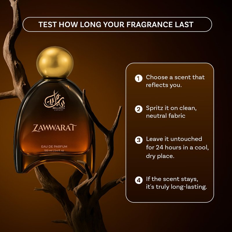 Bella Vita Luxury ZAWWARAT Unisex Fragrance | EDP Perfume for Men and Women | Amber Top Note | 100 ml pack | 3.4 Fl. Oz. | Woody and Amber notes | Gift for Men and Women | Eau de Parfum