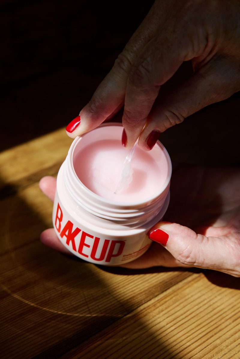 BAKEUP Daily Meltdown Cleansing Balm — Hydrating Makeup Remover Balm, Oil Cleanser for Face, Removes Waterproof Makeup & False Lashes, Gentle for Sensitive Skin, Vegan & Cruelty Free, 2.8 fl oz