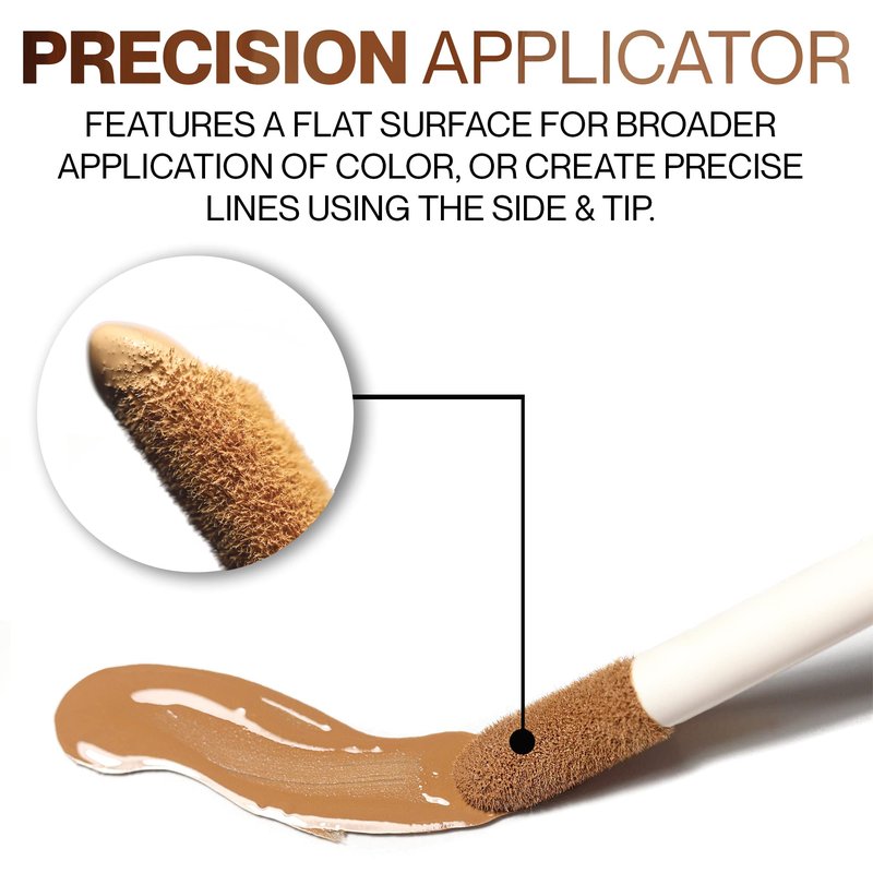 HIDE Multi-Use Full Coverage Concealer, Oil-Free & Longwearing Under Eye Concealer for Blemishes, Dark Circles, & Contouring, Vegan, Cruelty-Free, Light Beige, 0.5 fl oz