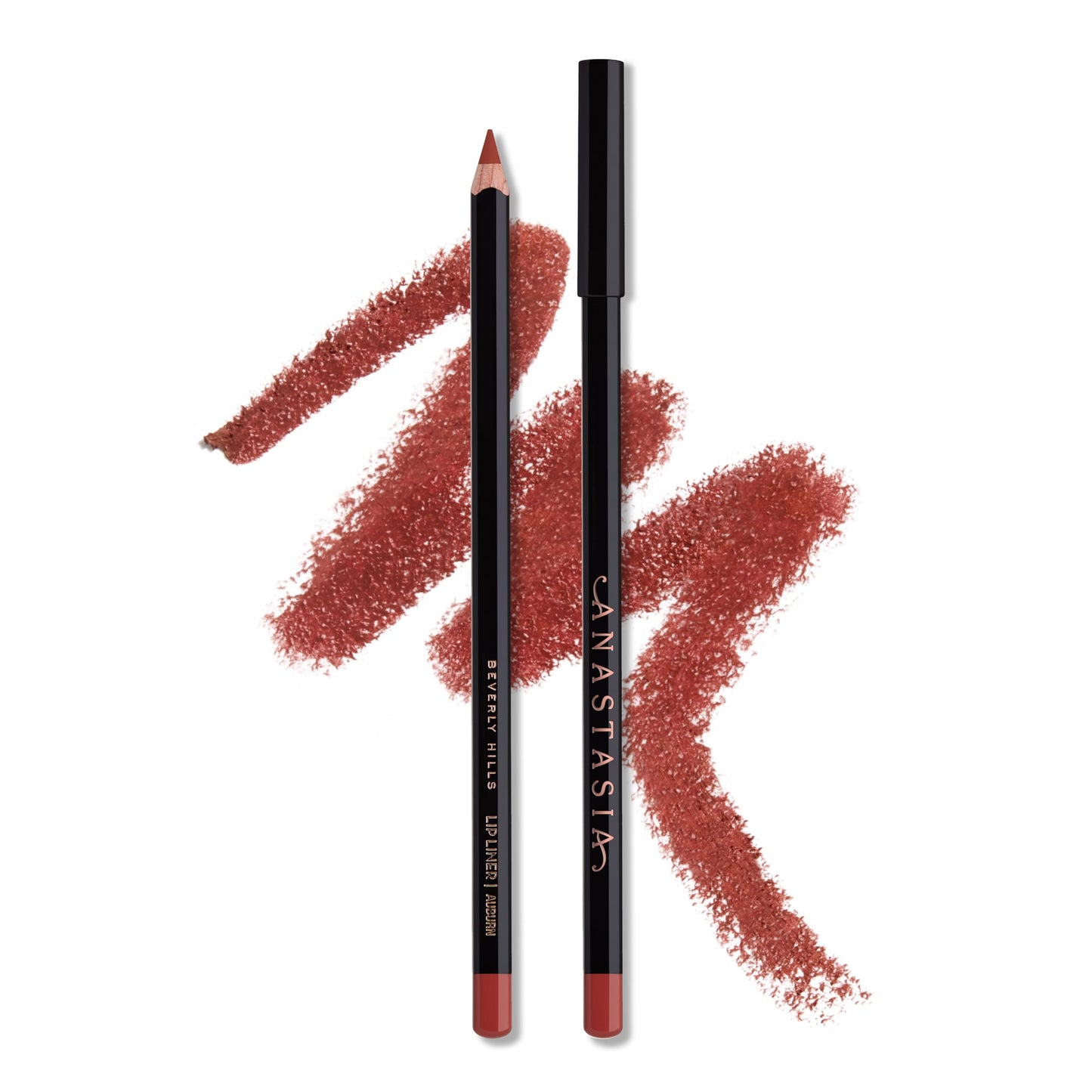 Anastasia Beverly Hills Lip Liner - High-Definition Matte Lip Pencil with Creamy Wax Formula, Smudge-Proof Designer Lip Definer - Auburn