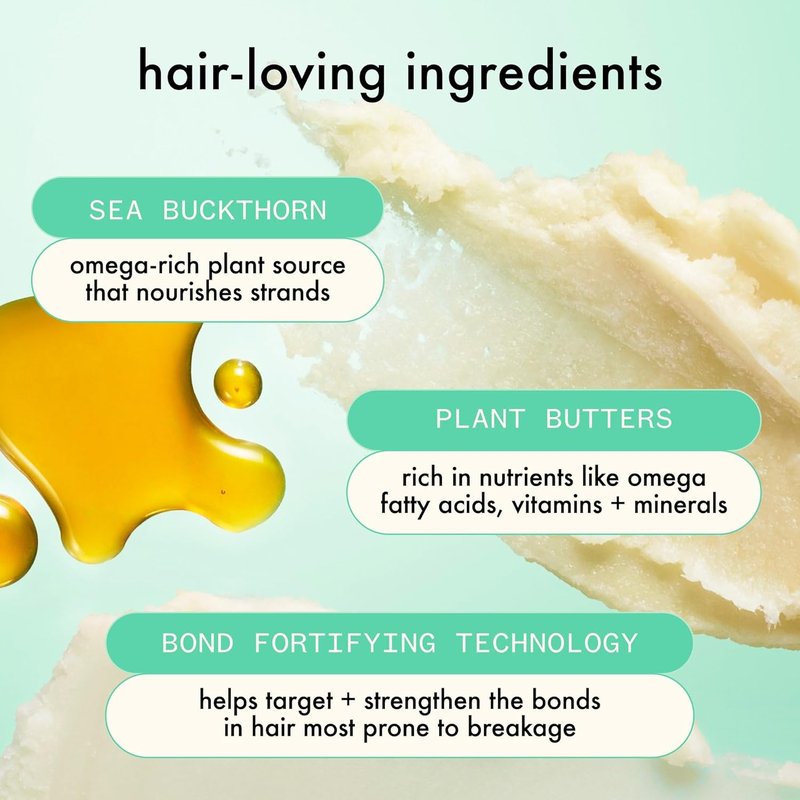 Amika The Kure Strength Repair Conditioner - Nourishing Formula for Damaged Hair | 8 Fl Oz