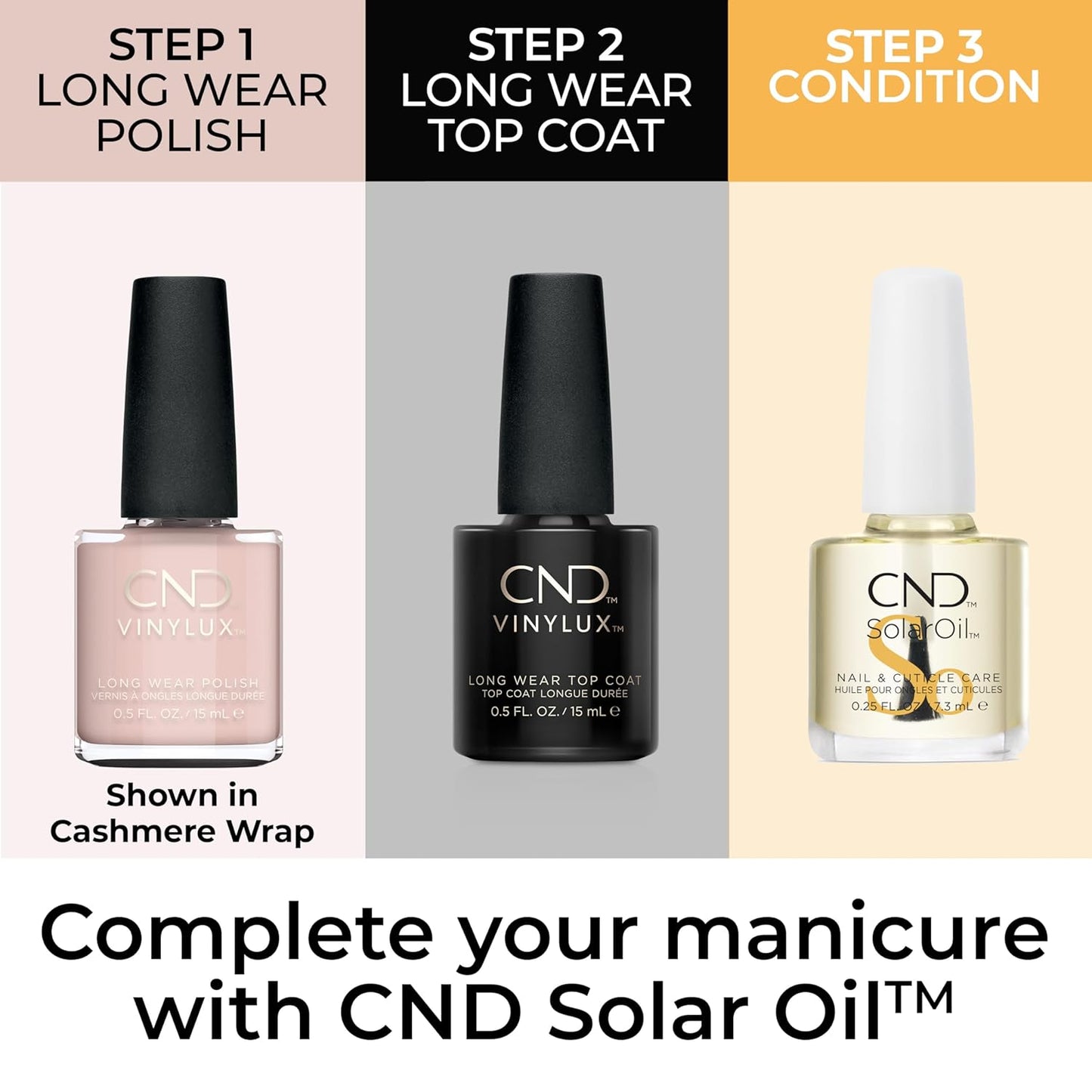 CND Vinylux Nail Polish - Longwear Nude Color with Gel-like Shine | 0.5 Fl Oz