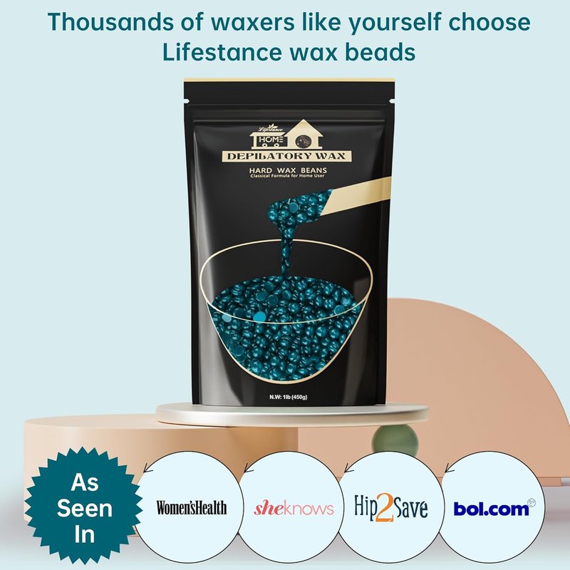 Lifestance L2 Digital Wax Machine - Jasmine Hard Wax Beads 1LB | Professional Hair Removal