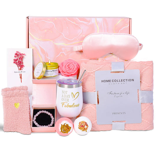 Wind in Hand Gifts for Women: Birthday Gifts for Women Mom Sister Wife Best Friend Teacher Coworker- Relaxing Spa Gift Basket Christmas Valentine's Day Mother's Day Gifts