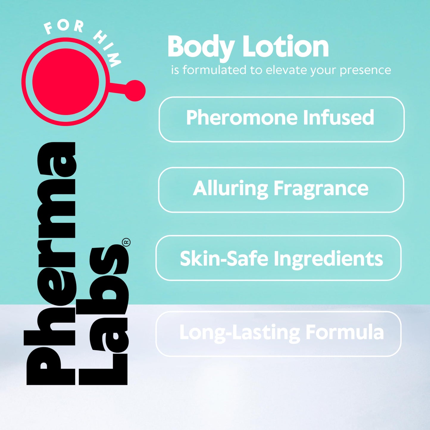 PHERMALABS Pheromone Body Lotion for Men, 5 Fl Oz (5 Fl Oz, Original Scent)