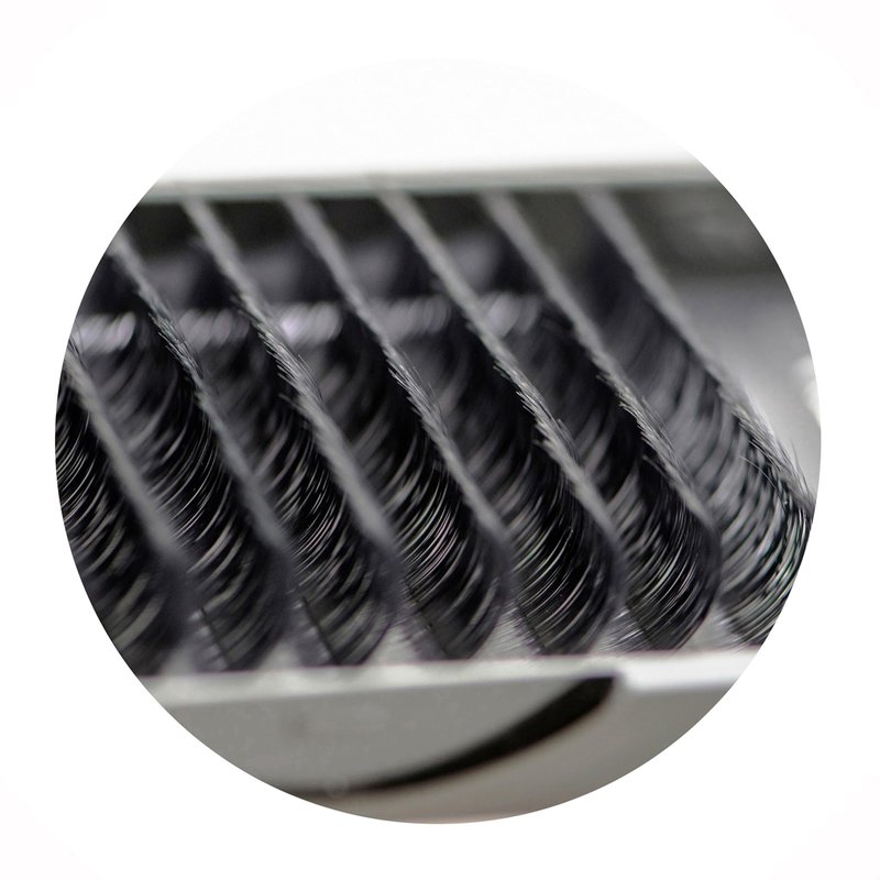 EMILYSTORES Eyelash Extensions 0.25mm Thickness D Curl Natural-Looking Individual Volume Eyelashes For Lash Extensions (11MM)