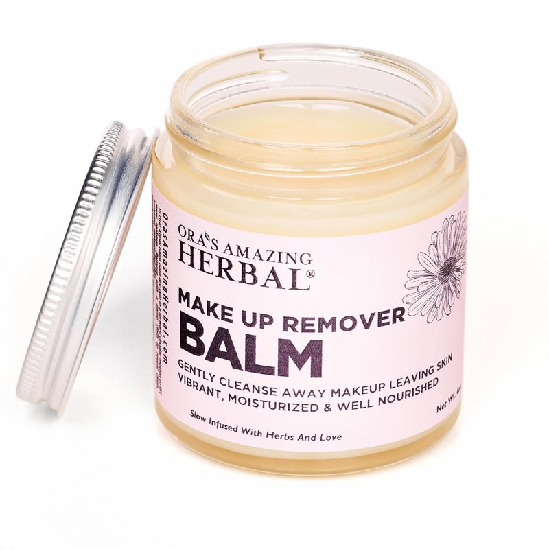 Ora's Amazing Herbal Makeup Remover Balm - Travel Size Cleansing Cream | Waterproof Makeup Removal, 1 oz