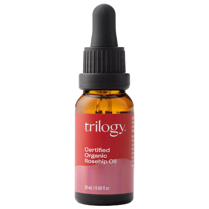Trilogy Certified Organic Rosehip Oil, Intensive Nourishment, Improves Appearance of Scars, Stretch Marks, Fine Lines, & Wrinkles, 0.68 fl oz