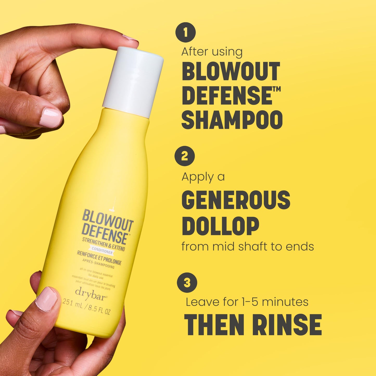 Drybar Blowout Defense Strengthen & Extend Conditioner, 8.5 oz