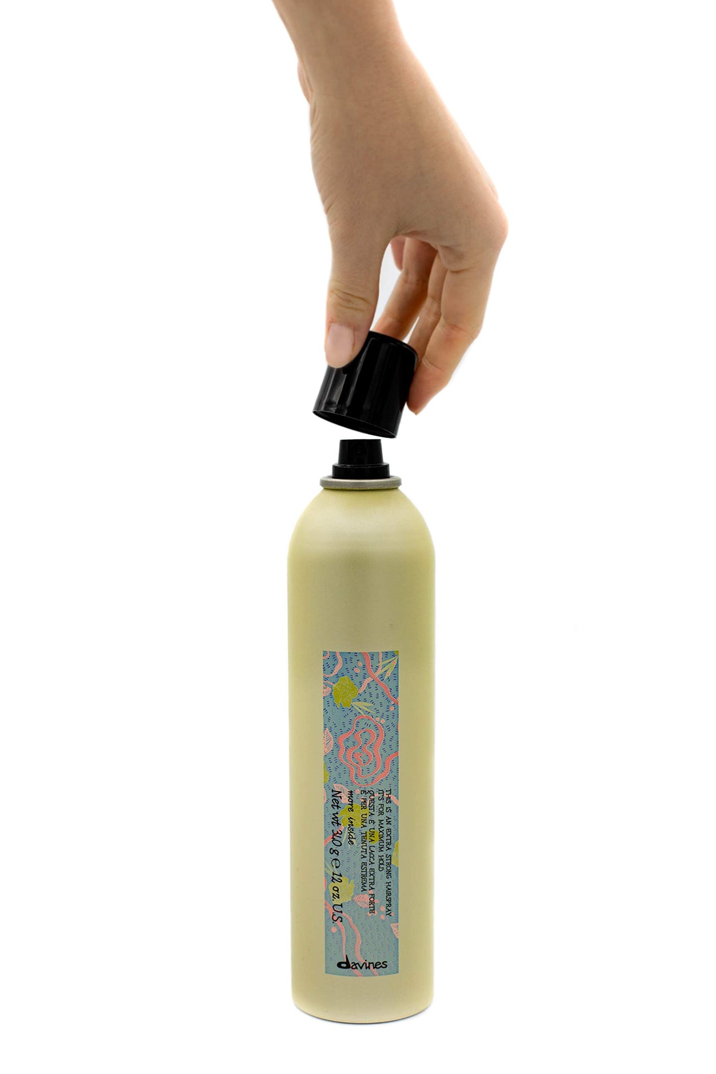 Davines This is an Extra Strong Hairspray, Maximum Hold Formula for All Day, Residue-Free Styling And Control, 12 Fl. Oz.