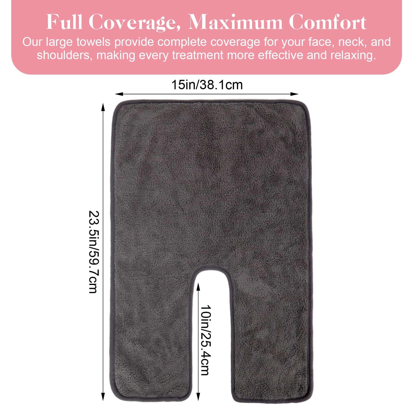Breenhill 12 Pack Soft, Thick Spa Towels - Microfiber Facial Towels for Professional Estheticians