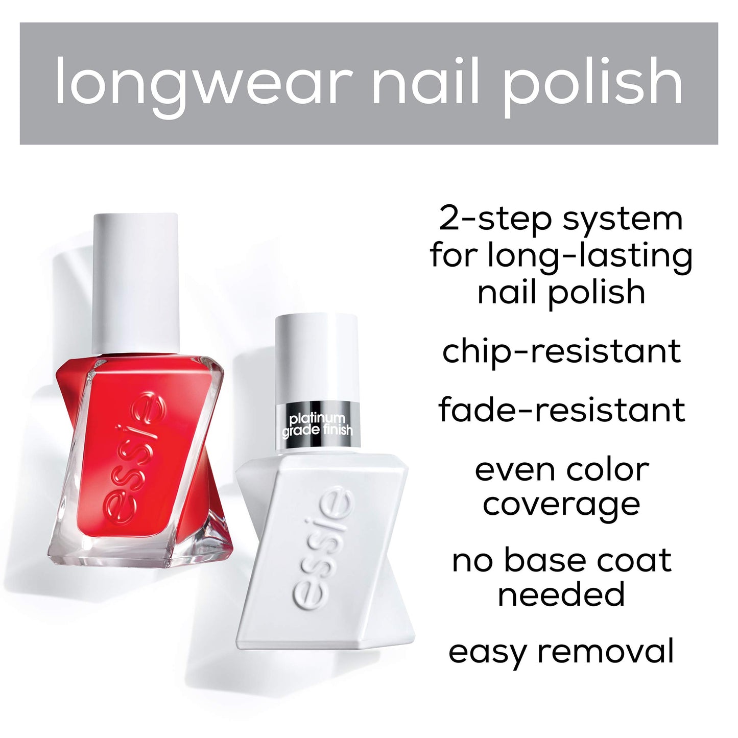 essie Gel Couture 2-Step Longwear Nail Polish, Sunrush Metals Collection, What'S Gold Is New, 0.46 fl. oz.