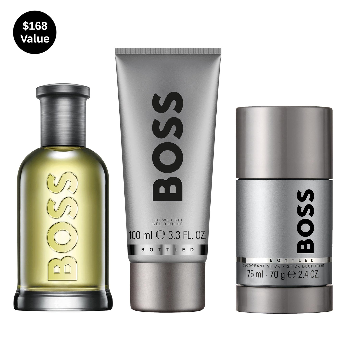 Hugo Boss Men's 3-Pc. Bottled Eau de Toilette Gift Set