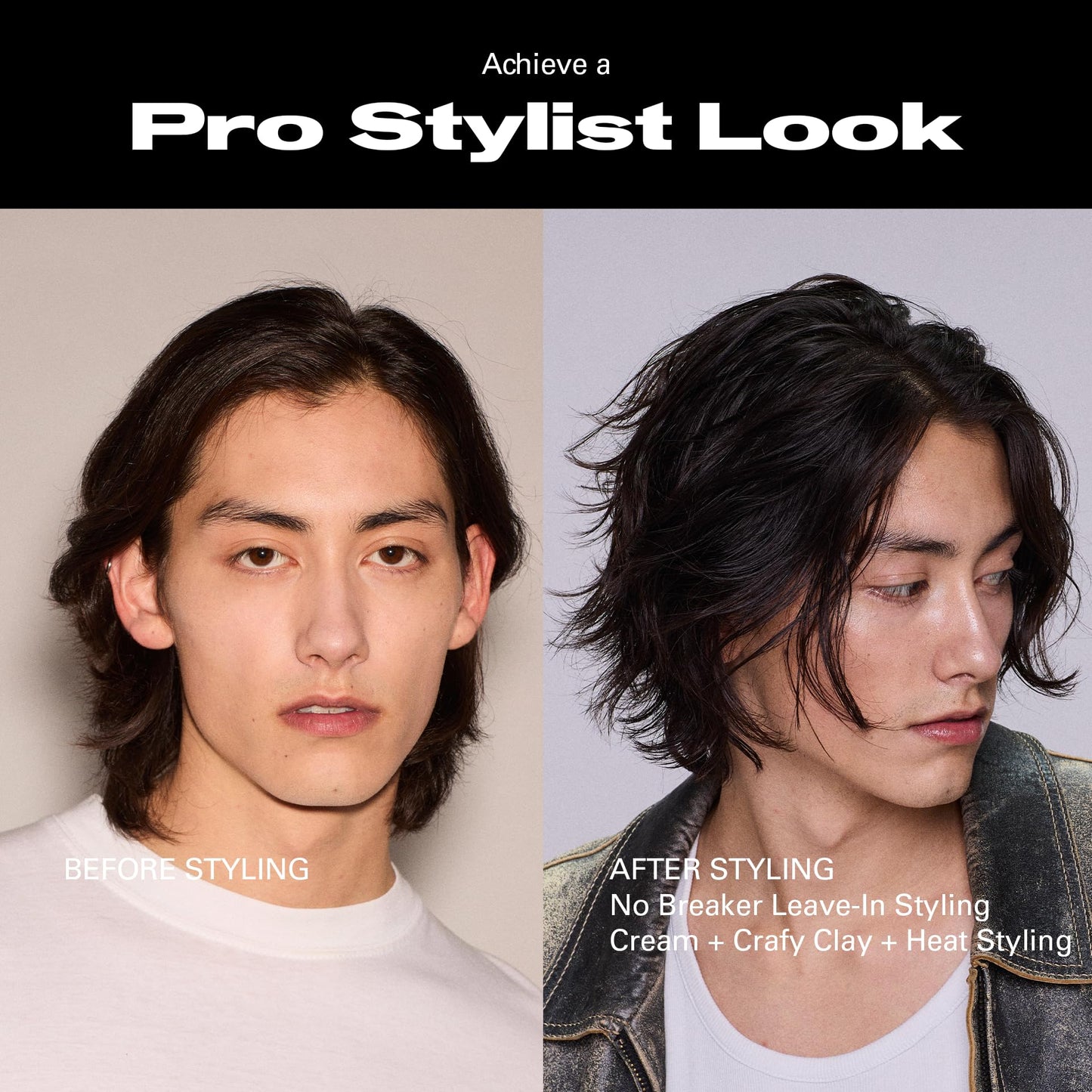 Sebastian Professional Styling Craft Clay | Remoldable Texturizing Hair Styling Clay for Natural Hold | 1.7 oz | Packaging May Vary