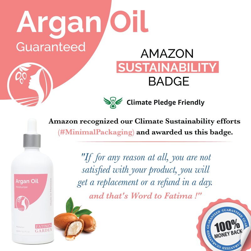 Fatima's Garden Argan & Oud Oil - Luxurious Skin Moisturizer, 100ml