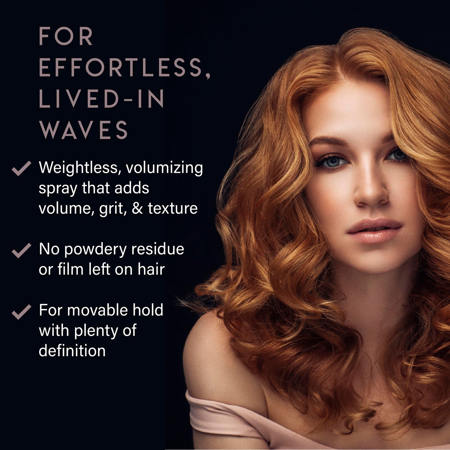ALURAM Dry Texture Spray, Boosts Volume & Texture for Effortless Waves, 6 Fl Oz