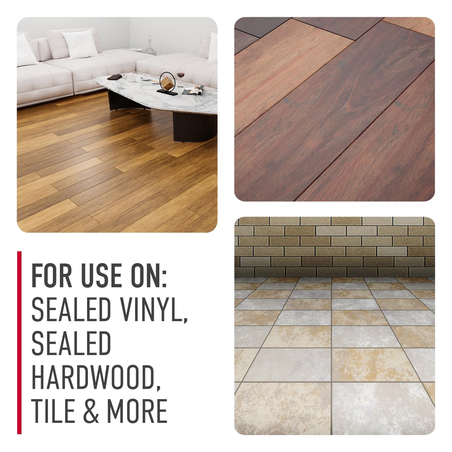 Hoover Renewal Multi Surface Floor Cleaner, Concentrated Cleaning Solution for FloorMate Machines, 32oz Formula, AH30428, White