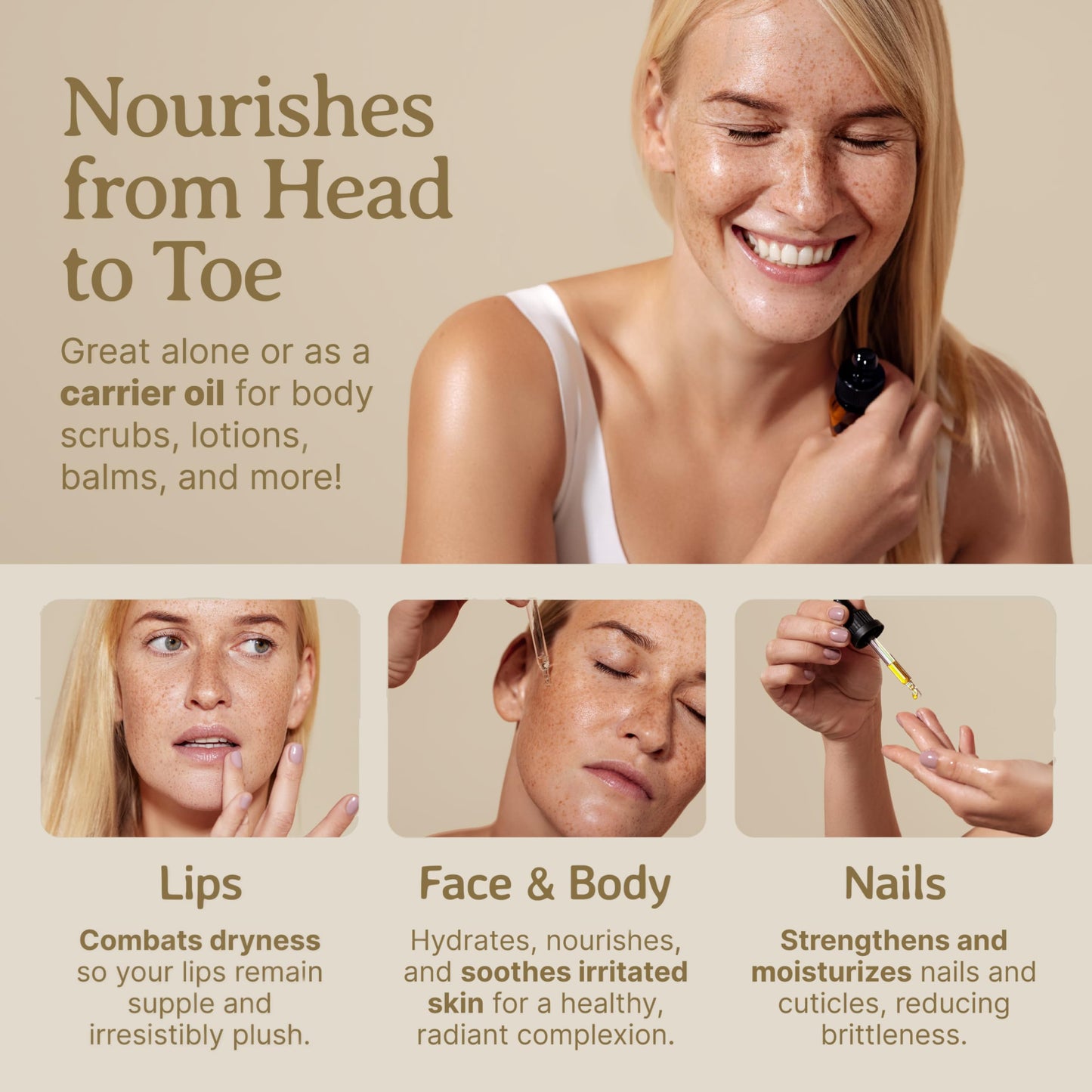 Bella Terra Oils - Baobab Oil 4 oz - Dive into The Essence of African Treasure, Abundant in Antioxidants, Best for Achieving a Silky Skin Glow