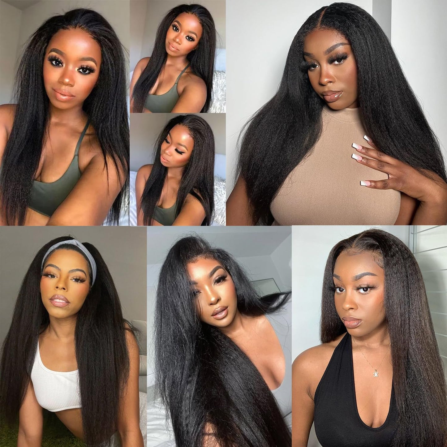 Human Hair Bundles 20 Inch Kinky Straight Single Bundle 100% Unprocessed 12a Brazilian Virgin Yaki Straight 1 Bundle Kinkycurly Human Hair Weave Bundles Real Human Hair Extensions