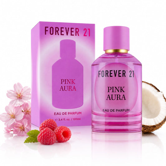 Pink Aura Eau de Parfum 3.4 fl. oz. for Her, by Forever 21