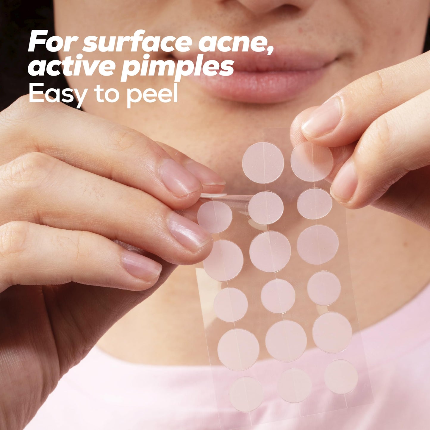 HANHOO Blemish Patch, Hydrocolloid Pimple Patches for Acne, 432 Count, 12 Pack, Invisible Acne Spot Patches That Shrink Pimples, Absorb Fluid, and Protect from Finger-Picking and Dirt for Clear Skin