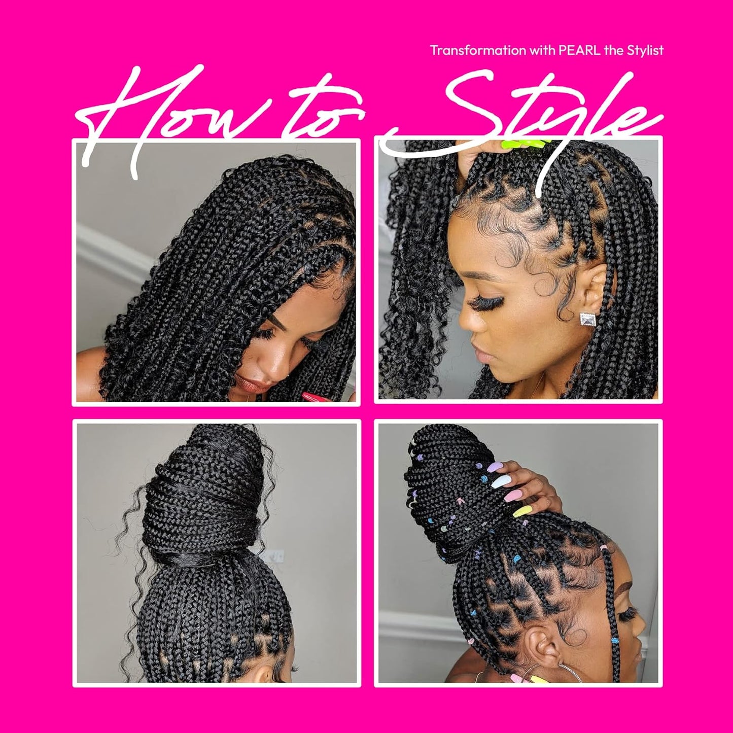 Red by Kiss Braiding Gel - Extreme Hold Styler for Box Braids & Cornrows | Hydrating, Long-Lasting Frizz Control (32 fl. oz.)