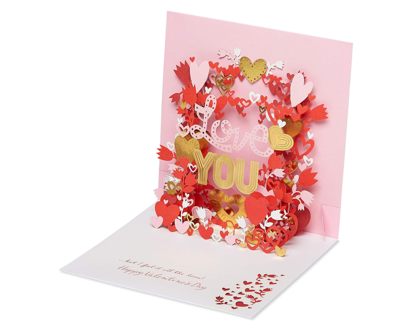 American Greetings Valentines Day Pop Up Card (Feel It All The Time)