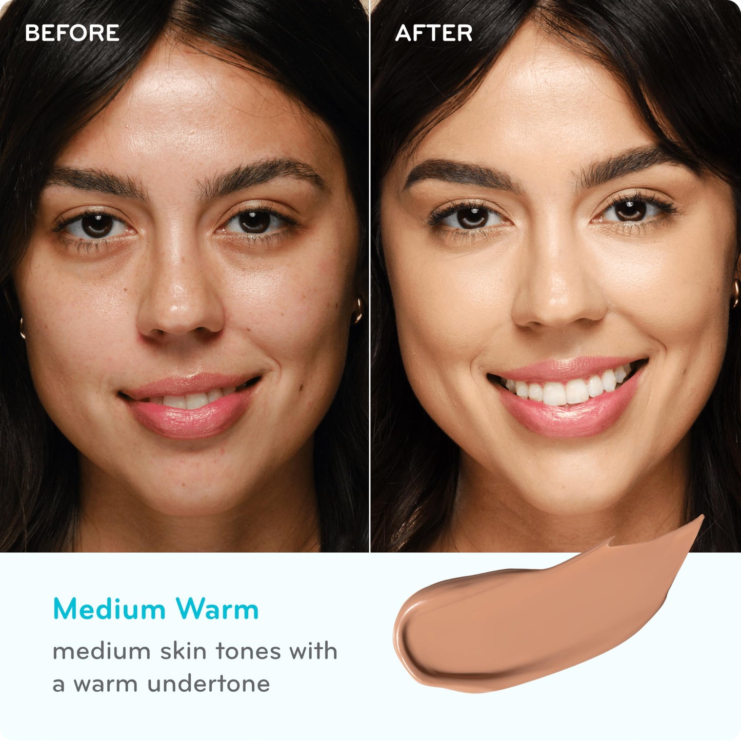 pūrlisse Ageless Glow Serum BB Cream SPF 40 - Glowy Tinted Moisturizer with SPF - Korean Skin Care Formula with Vitamin C & Bakuchiol to Firm, Brighten & Even Skin - Medium Warm(1.4 oz)