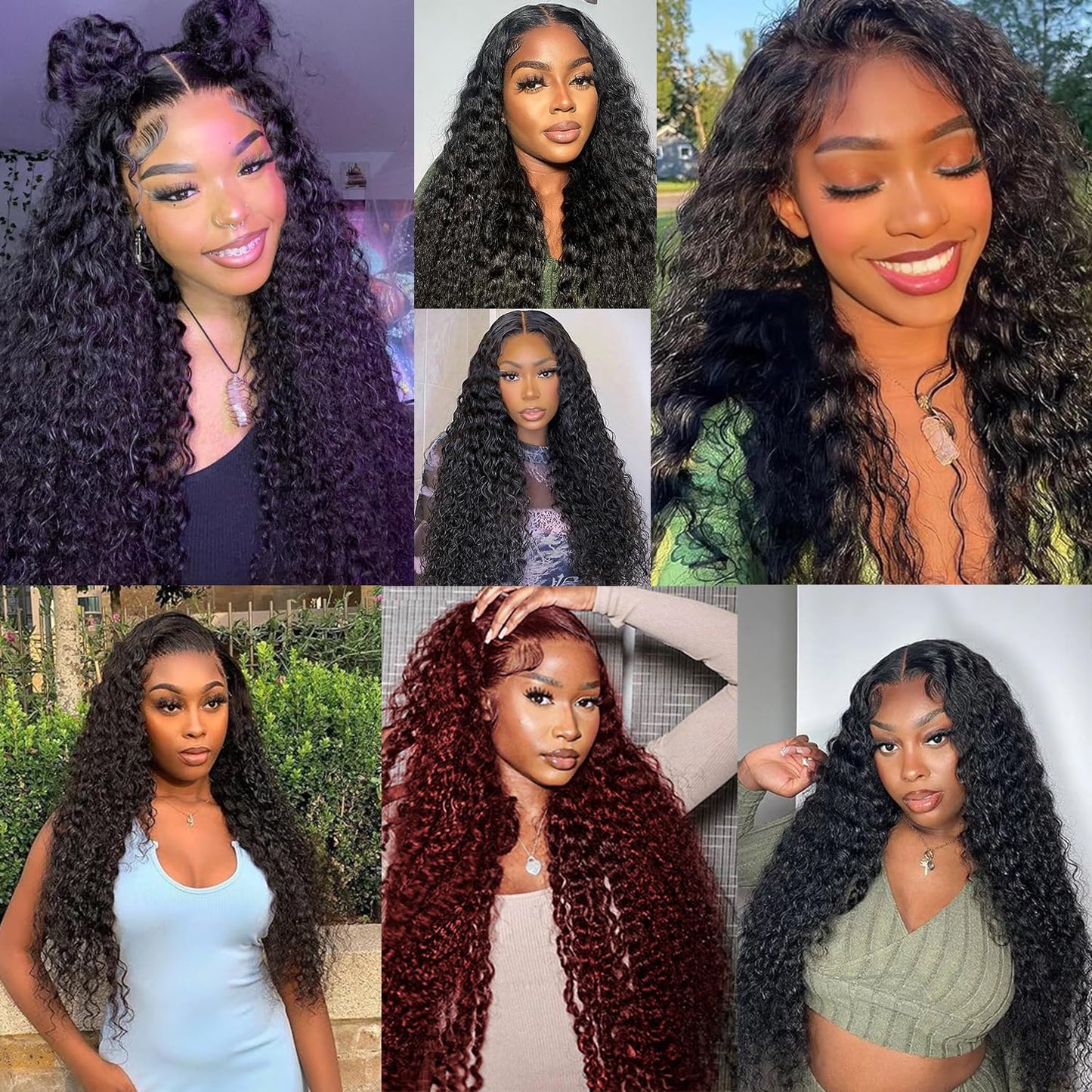 Water Wave 6x6 HD Transparent Lace Closure - 10 Inch Pre-Plucked Natural Hairline with Baby Hair | High Density Brazilian Virgin Human Hair