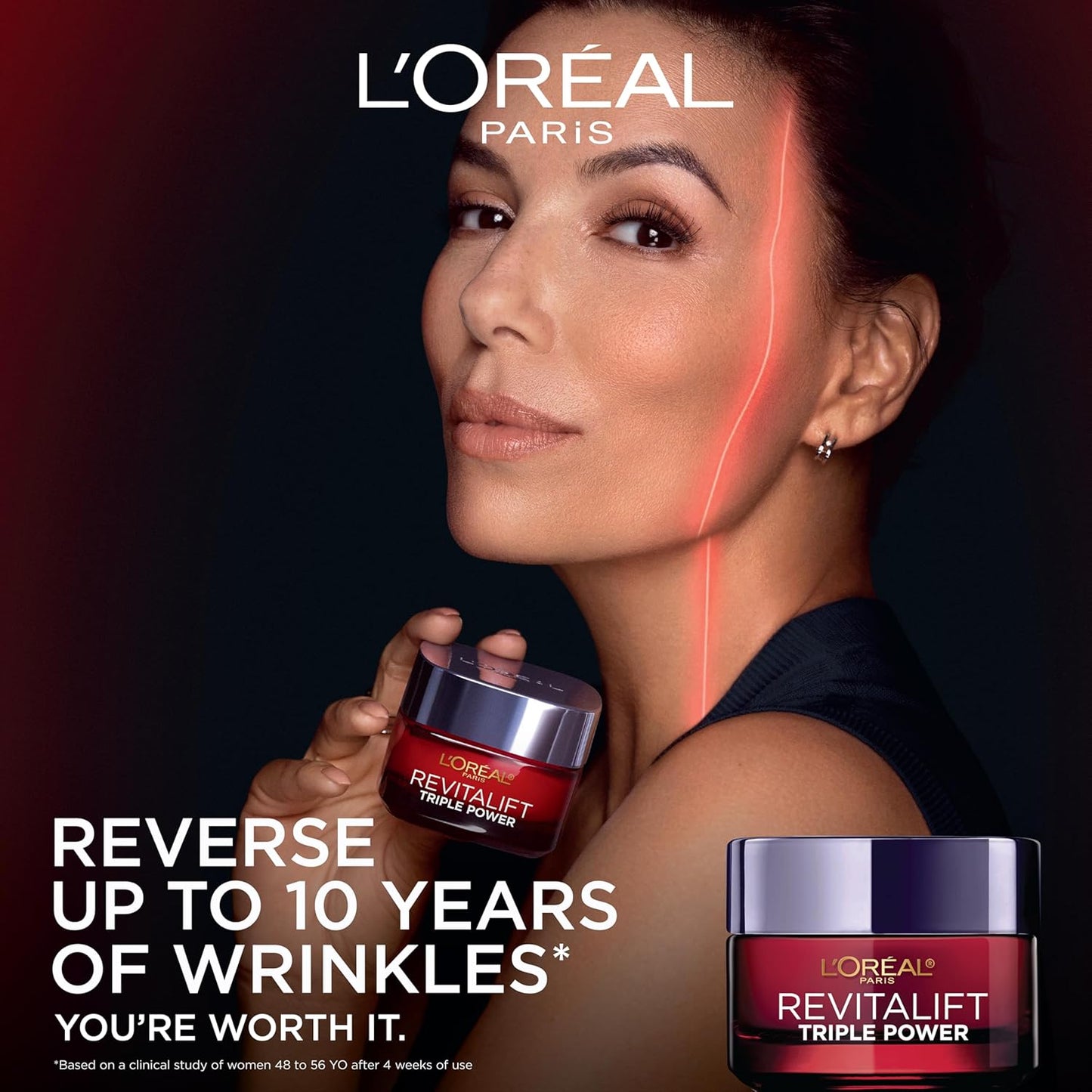 L'Oreal Paris Revitalift Anti-Aging Face Moisturizer - Pro Retinol & Hyaluronic Acid | 1.7 Oz