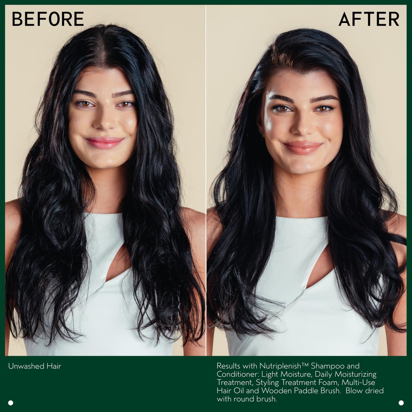 Aveda Nutriplenish Light Moisture Shampoo & Conditioner Duo | for Normal to Dry Hair | Organic Pomegranate Oil, Coconut Oil, Mango Butter | Travel Size
