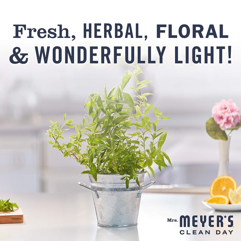 Mrs. Meyer's Foaming Hand Soap - Lemon Verbena Scent | 10 fl oz (Pack of 6)