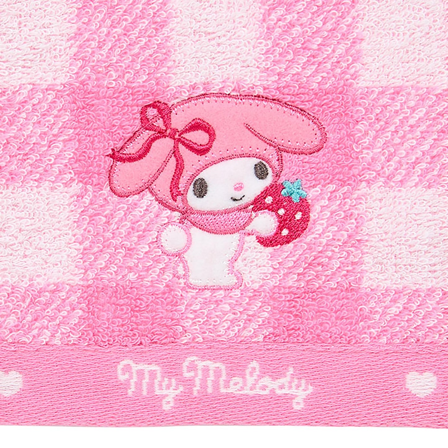 Sanrio 449652 Imabari Face Towel, My Melody, 100% Cotton, Made in Japan, Gift