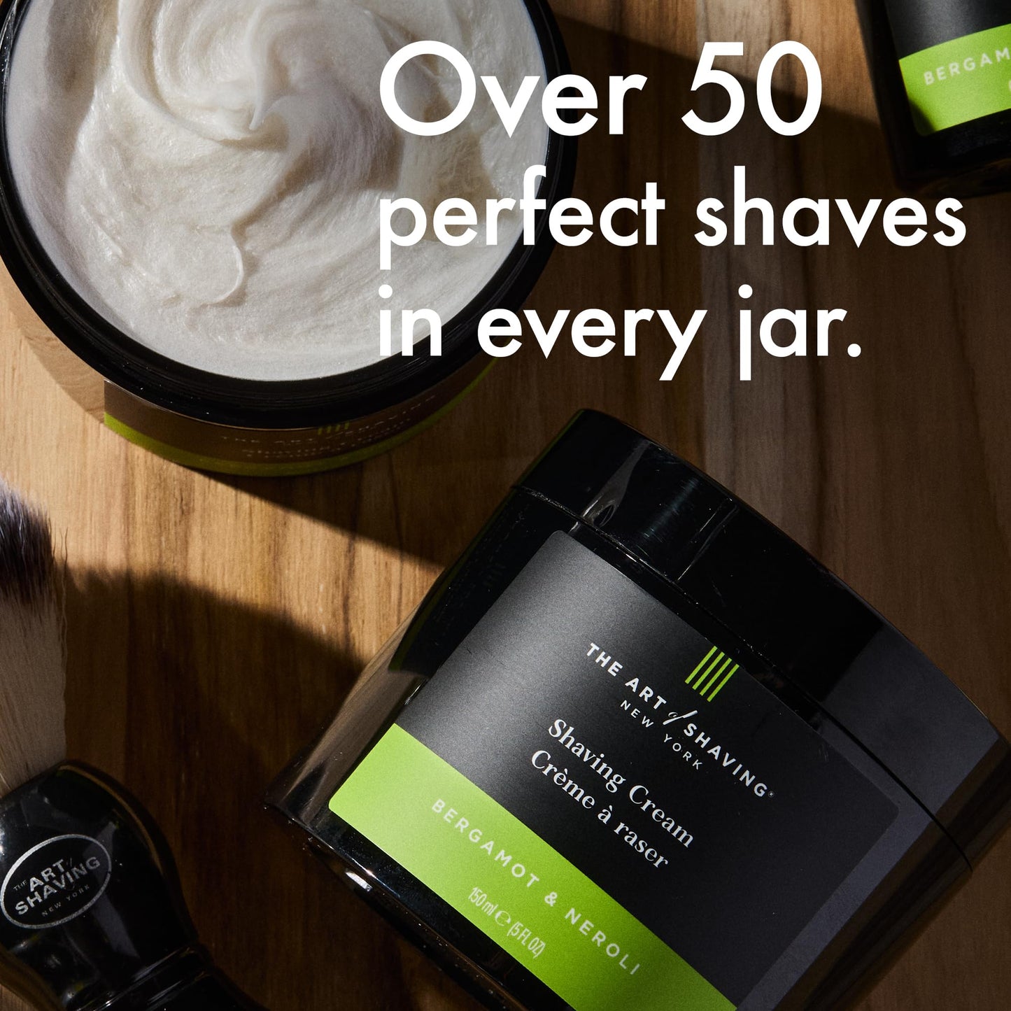 The Art of Shaving Bergamot & Neroli Shaving Cream for Men – Protects Against Irritation and Razor Burn – Hydrates and Nourishes Dry Skin-– Clinically Tested for Sensitive Skin-– 5 oz,(Pack of 2)