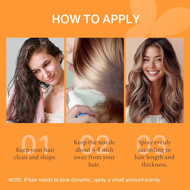 DOORES 2-in-1 Finishing Spray - Flex Texture & Volume Hair Spray for All Hair Types | Matte Finish, 3.4 Oz
