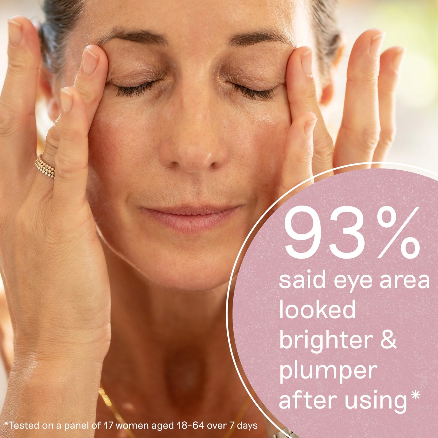 Balance Me Wonder Eye Cream for Dark Circles, Puffy Eyes Treatment with Hyaluronic Acid, Witch Hazel & Cucumber Oil, Anti-Aging, Anti Wrinkle Eye Cream, (1 x 0.5 fl oz)