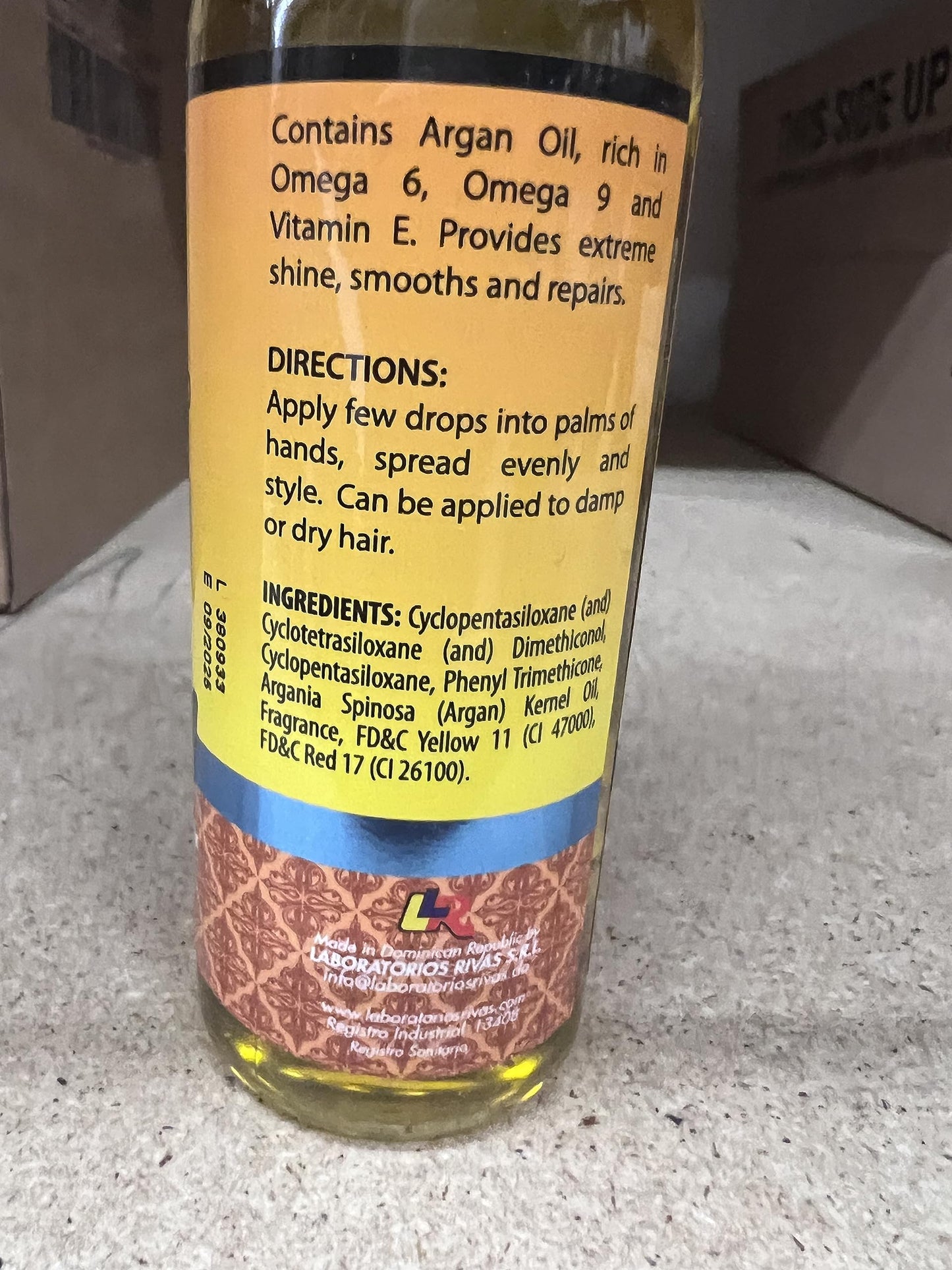 Silicon Mix Moroccan Argan Oil 4-Piece Set: Repairing Dry, Damaged Hair