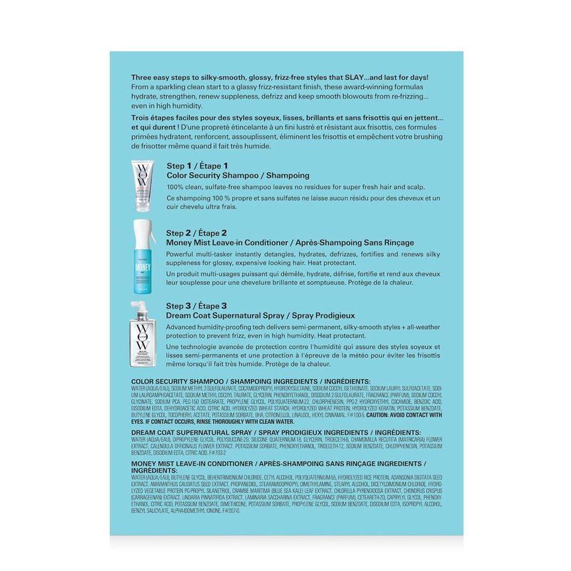 COLOR WOW Dream Coat | Anti-Humidity Hair Spray for Frizz-Free, Shiny Hair - 6.7 oz