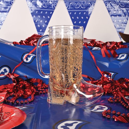 Plastic Cowboy Boot Cup Party Accessory (1 count)