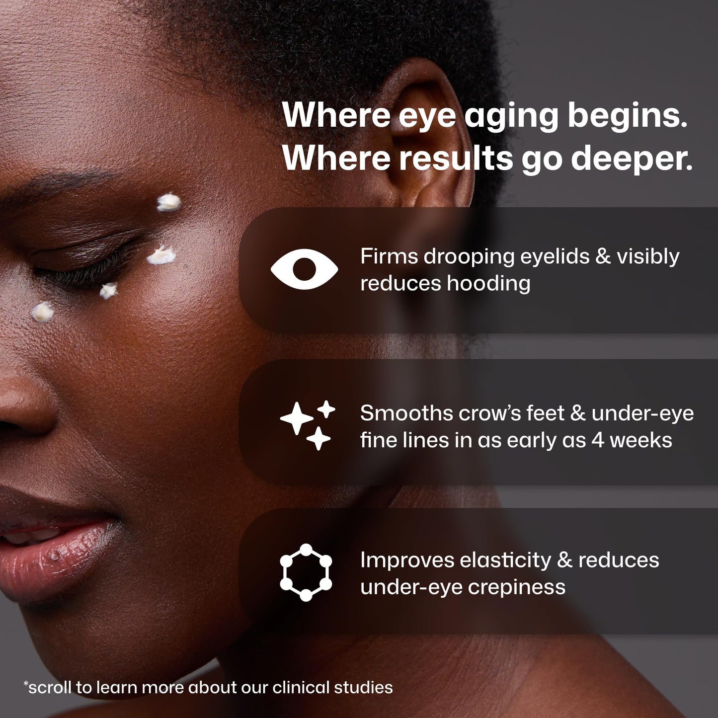 Revision Skincare D·E·J Eye Cream®, Clinically Proven to Reduce Under-Eye Fine Lines and Wrinkles with Peptides and Hyaluronic Acid for a Firmer, Smoother Eye Area, 0.5 fl oz Applicator