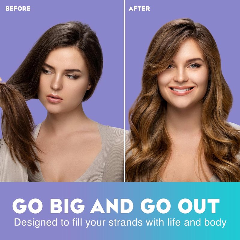 OGX Biotin & Collagen Volumizing Shampoo - Extra Strength for Thicker, Fuller Hair | 25.4 fl oz