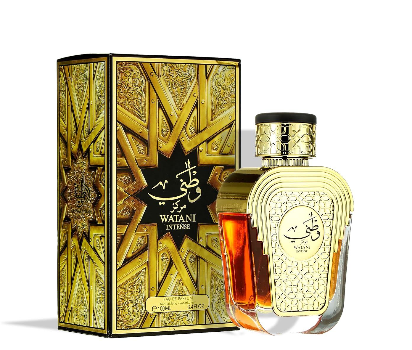 Al Wataniah Perfume For Unisex, Watni Intense Gold