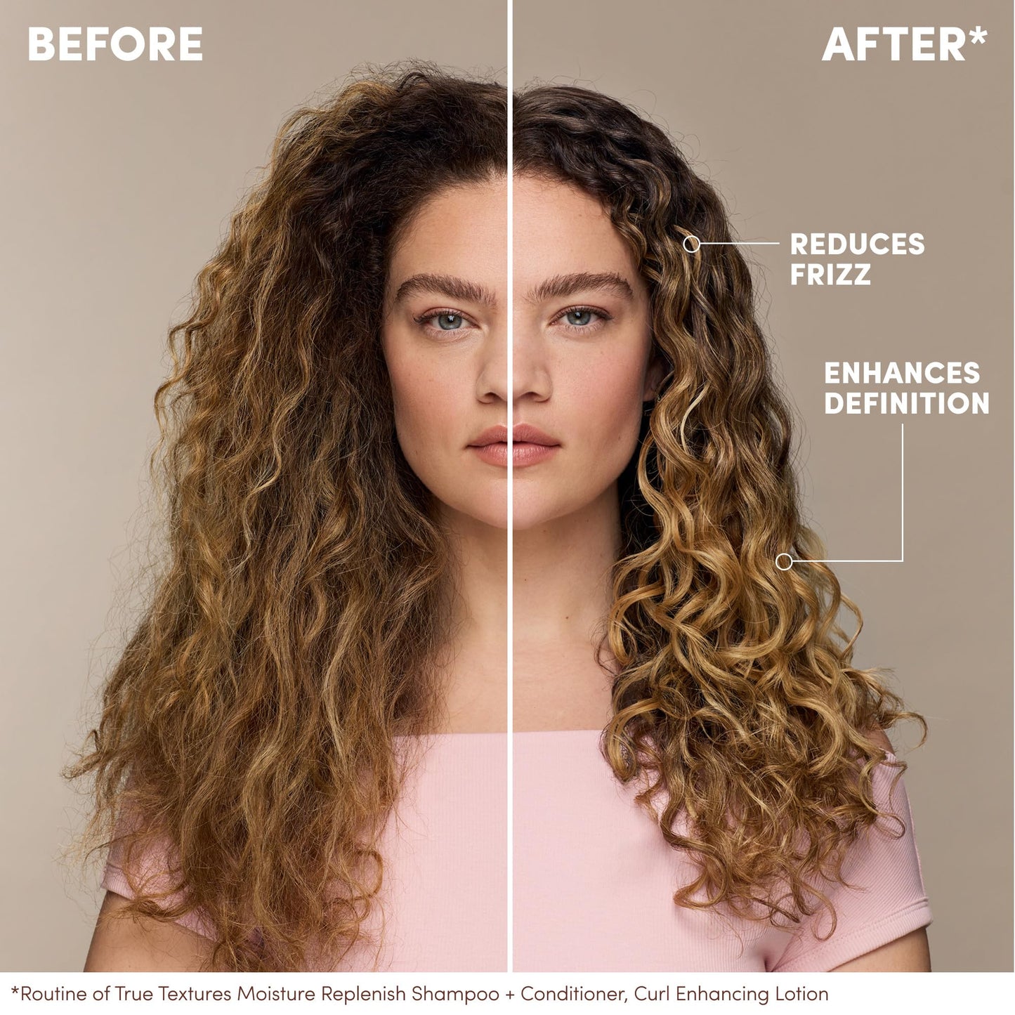 Mizani True Textures Curl Enhancing Leave In Conditioner - Moisturizing Curl Cream, Smooths and Adds Hair Shine, With Coconut Oil, For Natural & Curly Hair