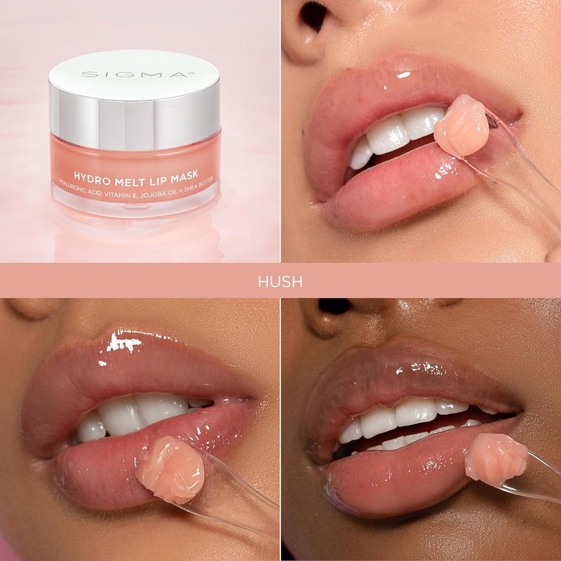Hydro Melt Lip Mask - Plumping & Hydrating Lip Treatment | Leave-On with Hyaluronic Acid & Vitamin E