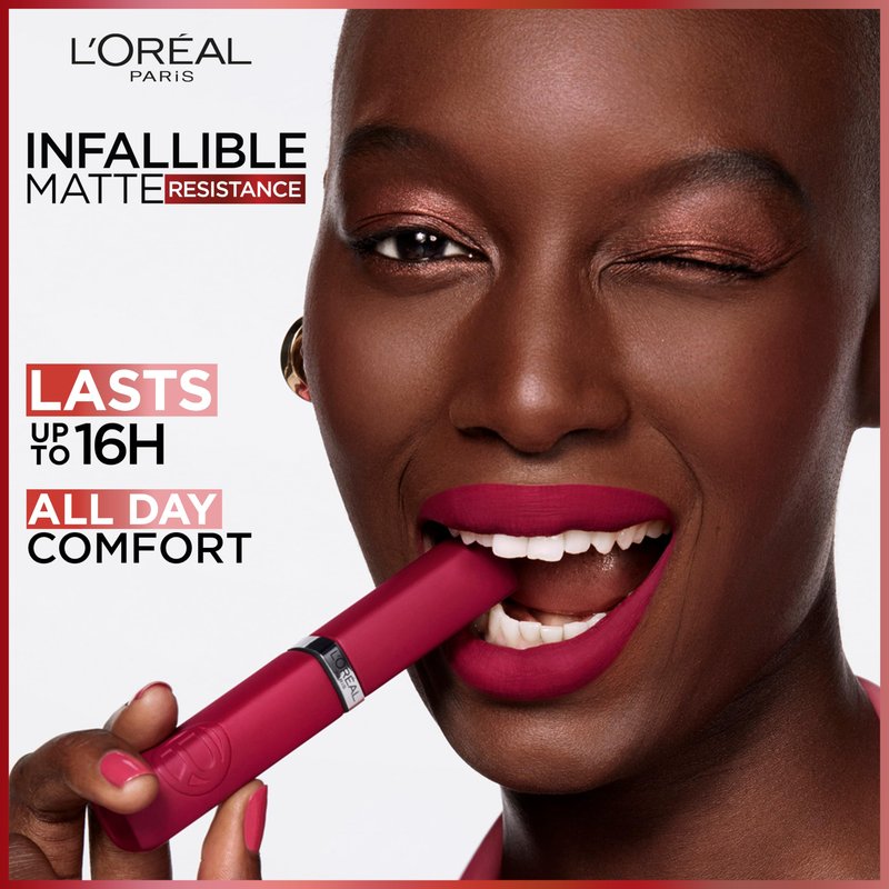 L’Oréal Paris Infallible Matte Resistance Liquid Lipstick Bundle, Breakfast In Bed & Wine Not, Pack of 2