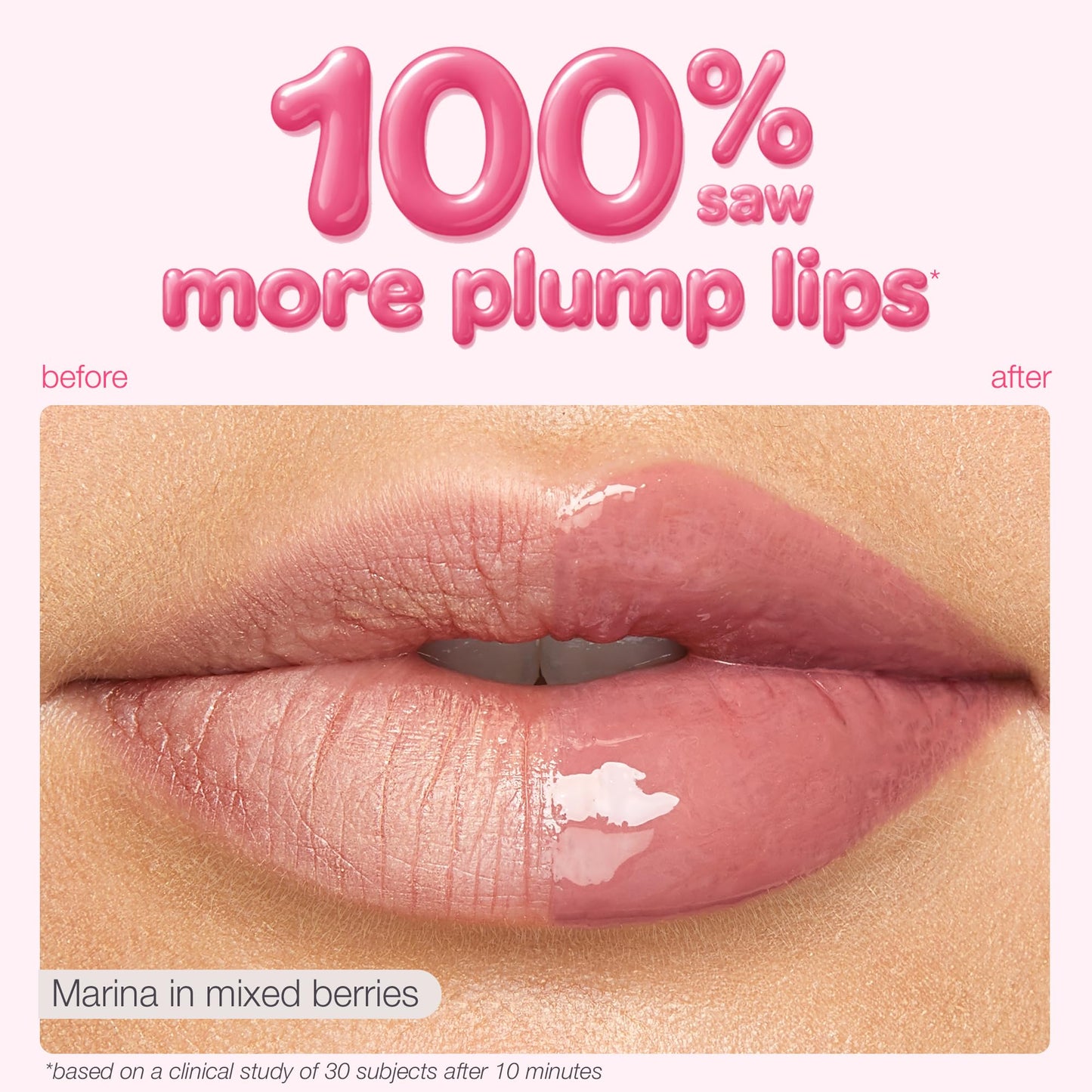 tarte maracuja juicy lip plump – Hydrating & Volumizing Lip Plumper Gloss Balm with Nourishing Hyaluronic Acid, Plumps & Moisturizes, Vegan & Cruelty-Free, full size, white peach