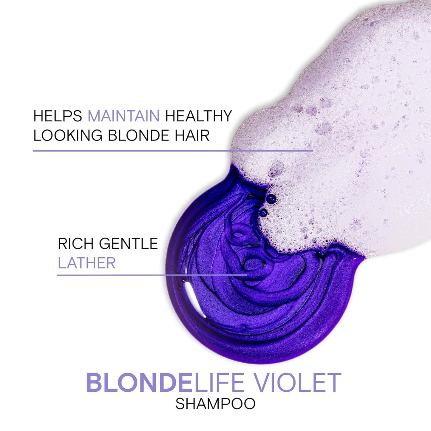 Joico Blonde Life Violet Shampoo - Neutralize Brassy Tones & Boost Shine | Sulfate-Free, Monoi & Tamanu Oil Infused