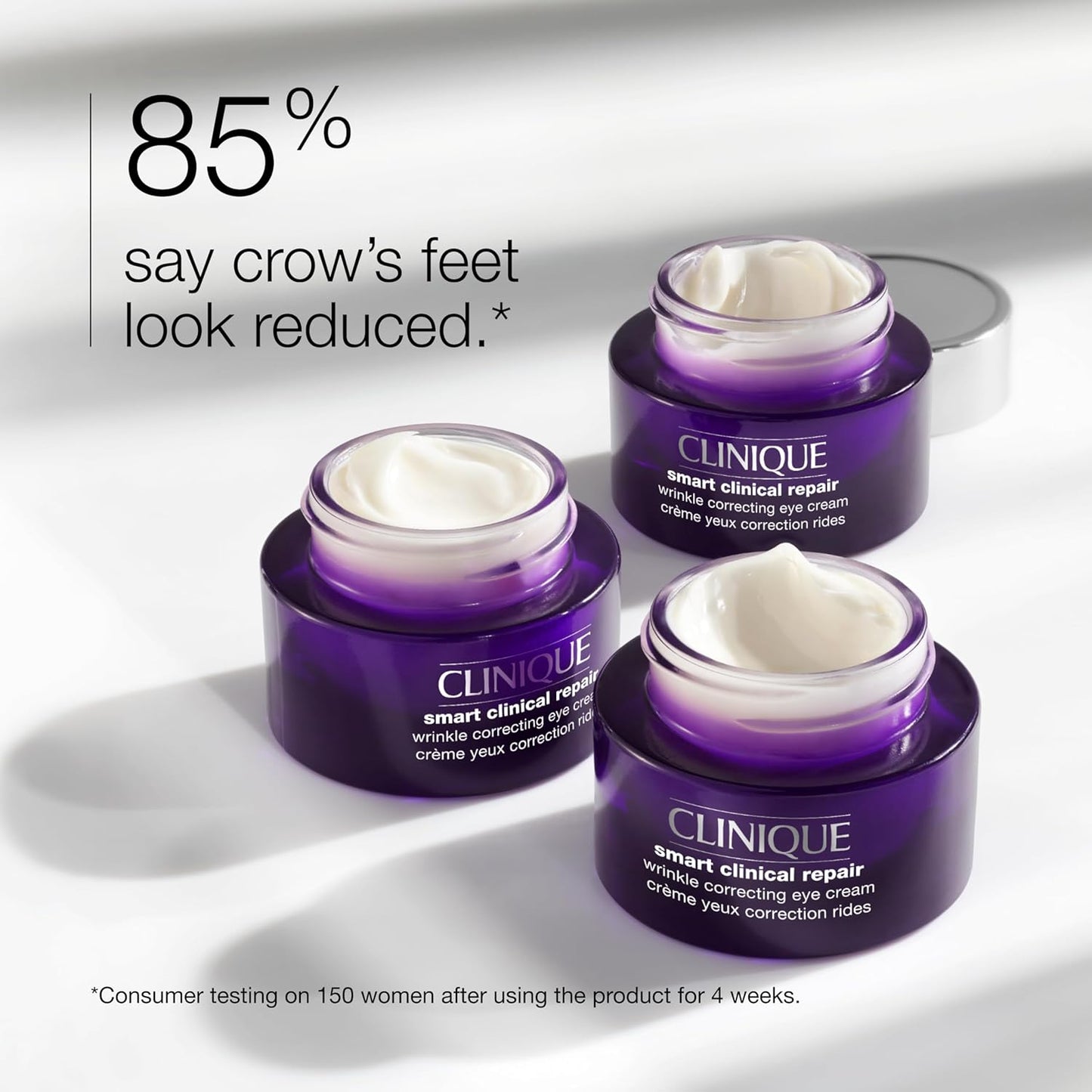 Clinique Smart Clinical Repair Gift Set - Anti-Aging Face Serum, Eye Cream & Wrinkle Cream | 3 Travel Size Essentials