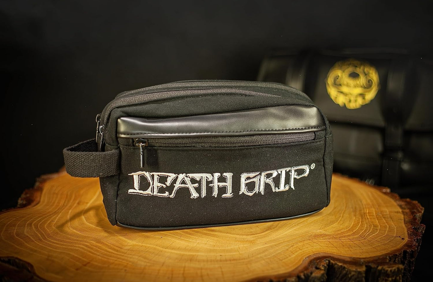 Toiletry Bag for Men - Canvas Dopp Kit | Hanging Travel Toiletries Organizer | Durable & Stylish Design